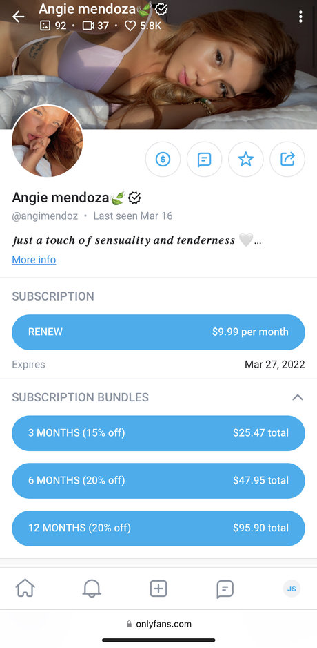 Angi Mendoza nude leaked OnlyFans pic